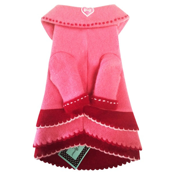 Scallop Bow Sweater Dress - Fifi & Romeo