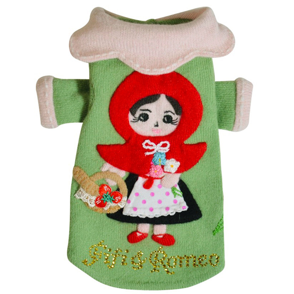 Fifi & Romeo Little Red Riding Hood Pet Sweater